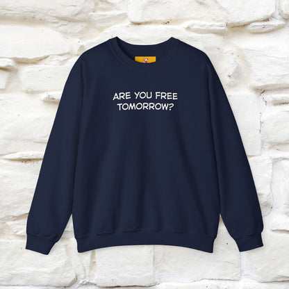 ''Are You Free Tomorrow ...'' | Cute Cat Sweatshirt | Nunu&Miao Studio
