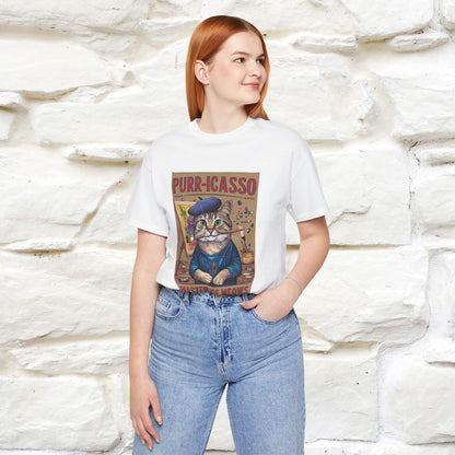 ''Purr-Icasso Masters Of Meows'' | CatT-Shirt | Nunu&Miao Studio - Nunu&Miao Studio