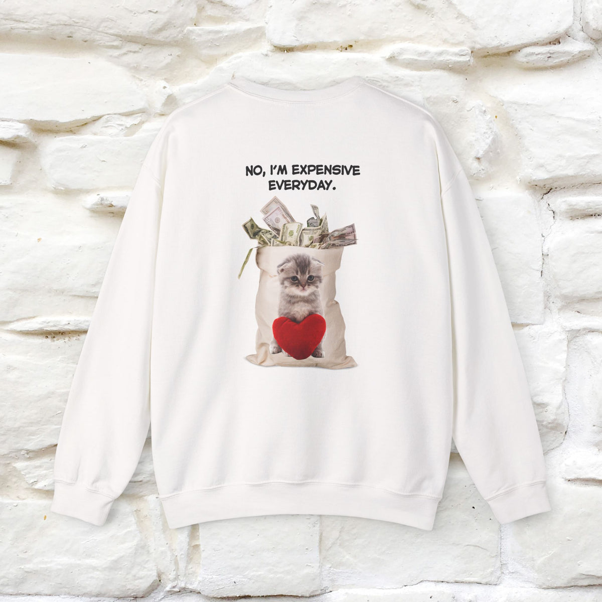 ''Are You Free Tomorrow ...'' | Cute Cat Sweatshirt | Nunu&Miao Studio