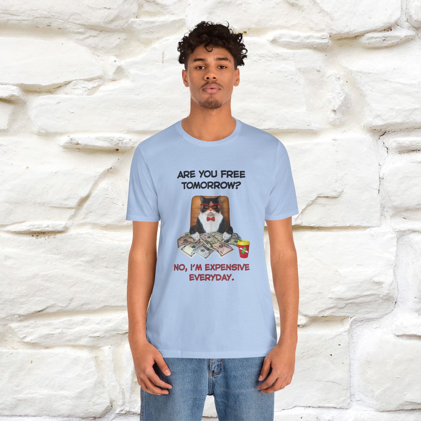 “Are You Fee Tomorrow?” | Cat T-Shirt | Nunu&Miao Studio