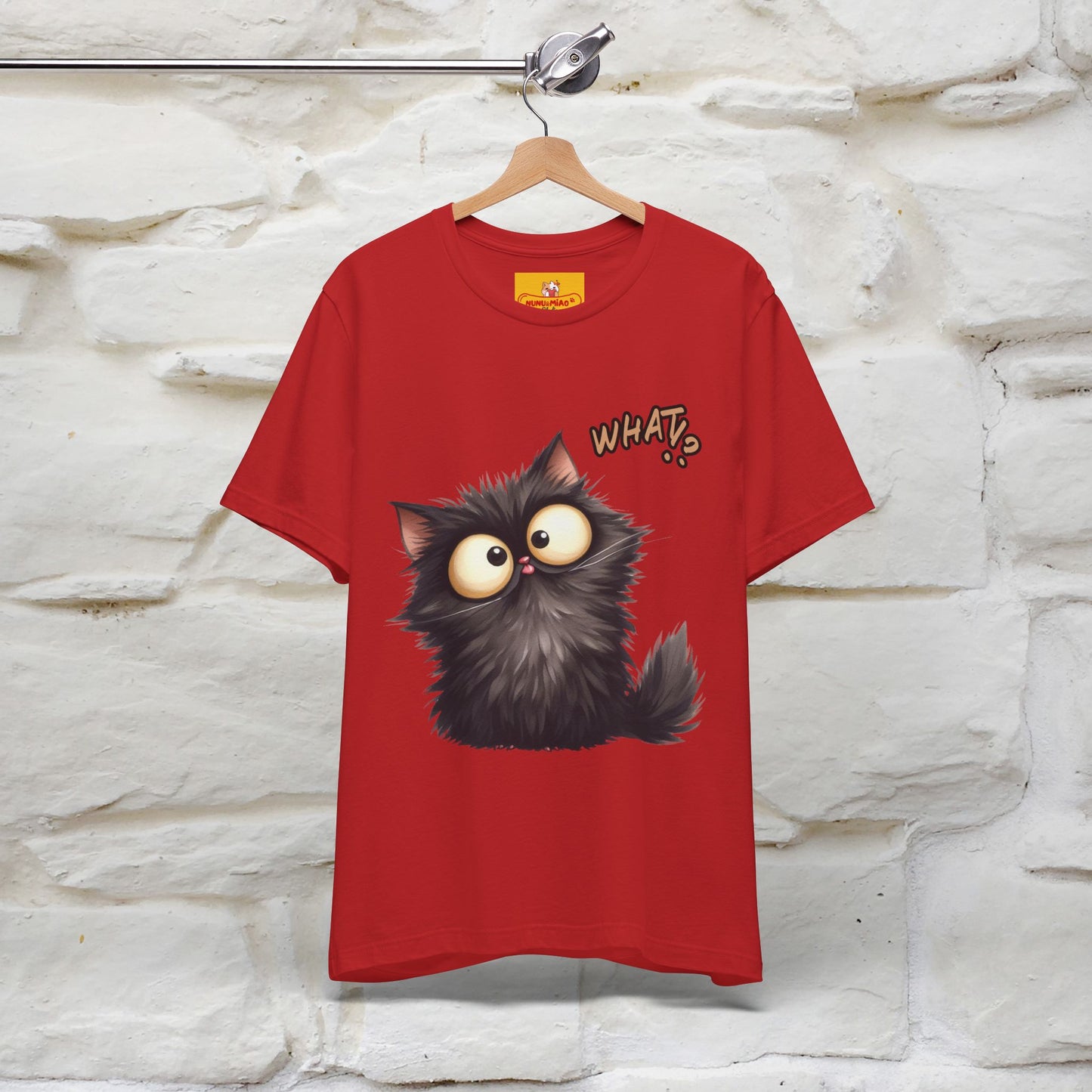 ''What ?'' | Cat T-Shirt  | Nunu&Miao Studio - Nunu&Miao Studio