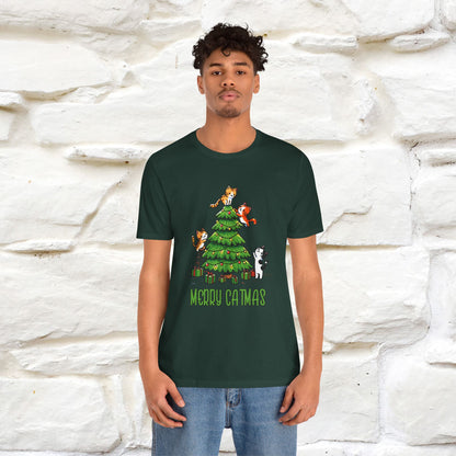 ''Merry Catmas'' | Cattitude Christmas Tee| Nunu&Miao Studio - Nunu&Miao Studio