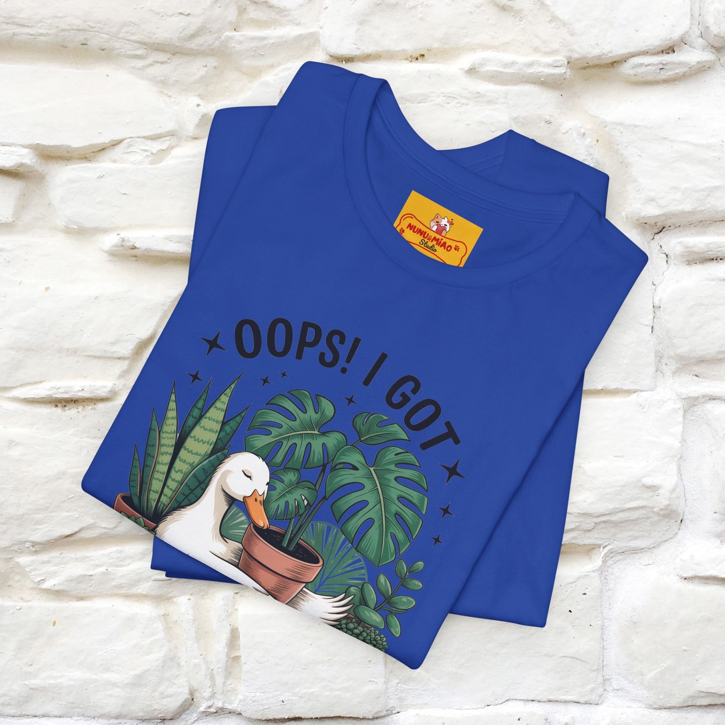 "Oops! I Got Another Plant" Plant T-shirt |Nunu&Miao Studio - Nunu&Miao Studio
