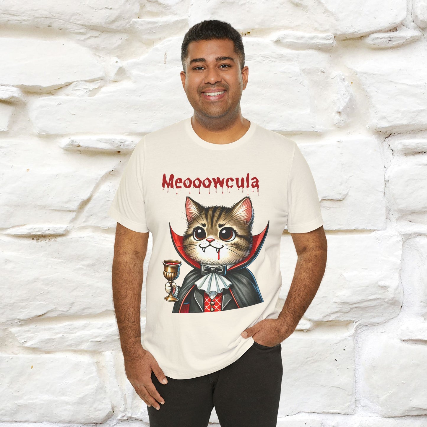 "Meooowcula" Cat T-shirt |Nunu&Miao Studio - Nunu&Miao Studio
