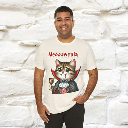 "Meooowcula" Cat T-shirt |Nunu&Miao Studio - Nunu&Miao Studio