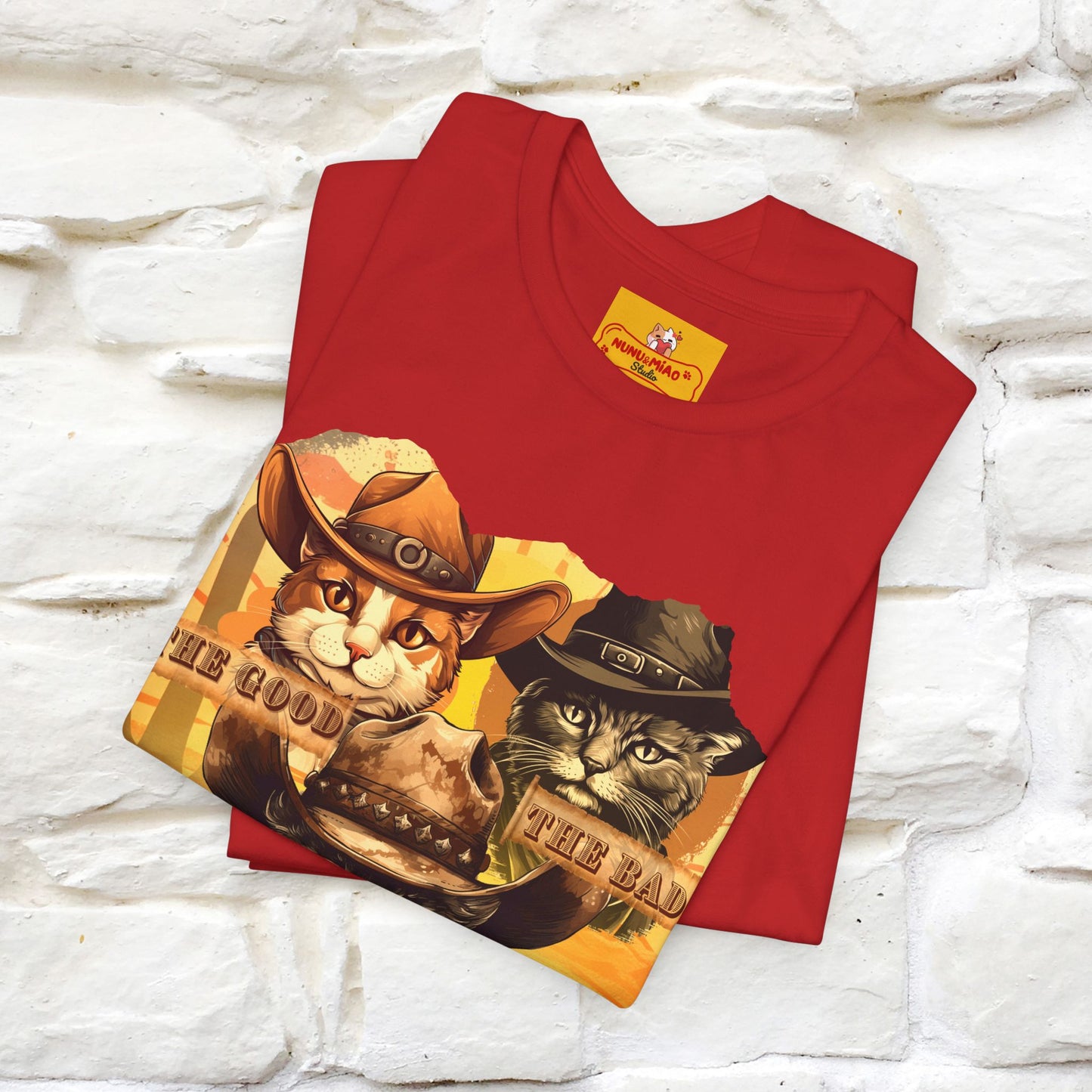 ''The Good, the Bad, and the Meow''| CatT-Shirt | Nunu&Miao Studio - Nunu&Miao Studio
