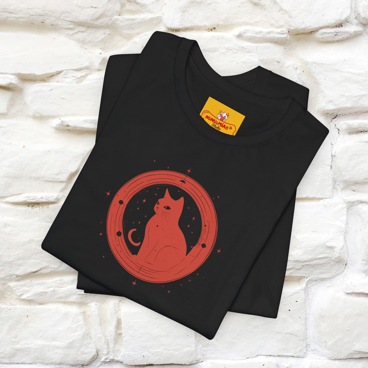 "Superbia'' Cat T-Shirt Front and Back Design | Nunu&Miao Studio - Nunu&Miao Studio