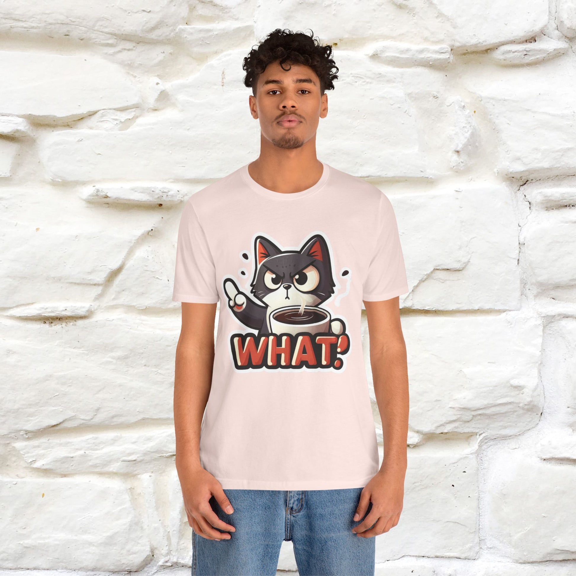 ''What !'' | Cat T-Shirt  | Nunu&Miao Studio - Nunu&Miao Studio