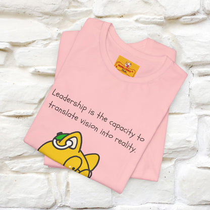 "Leadership Is the Capacity to Translate ..." Cat T-Shirt  | Nunu&Miao Studio - Nunu&Miao Studio