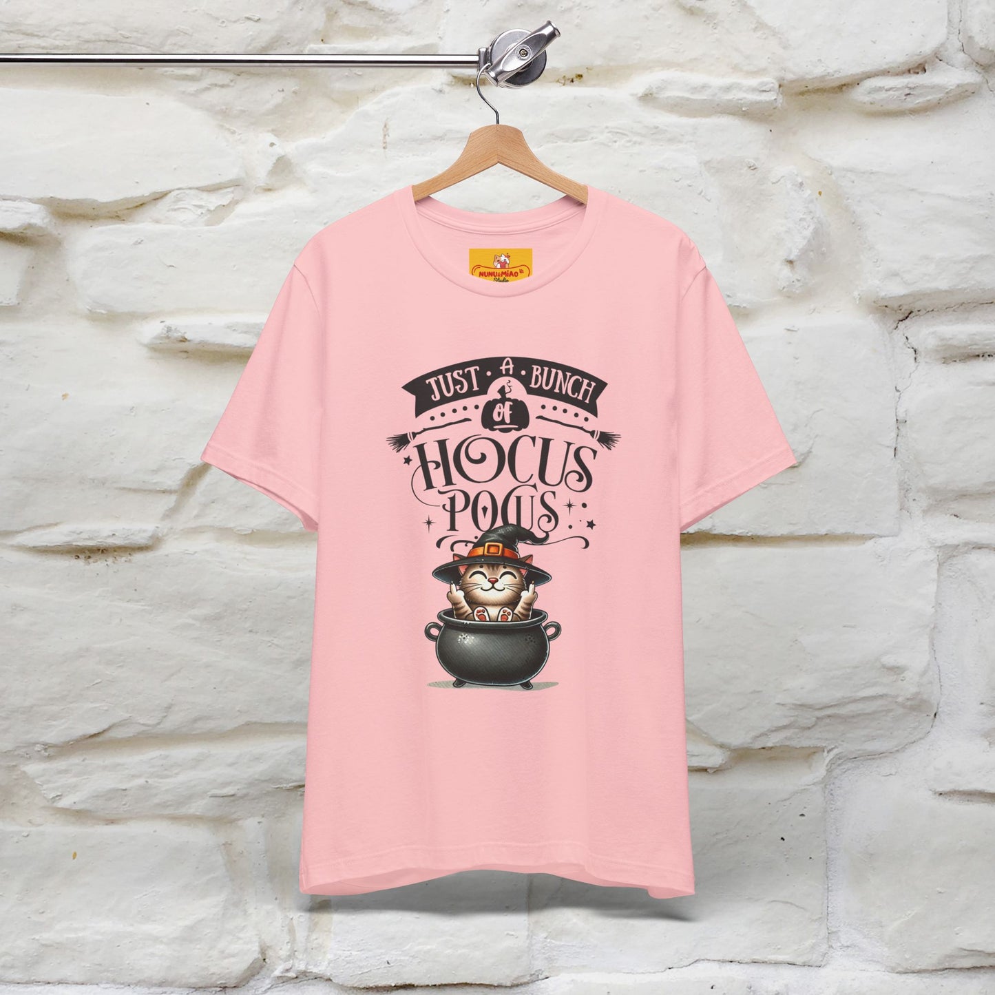 "Just A Bunch Of Hocus Pocus" Cat  T-shirt |Nunu&Miao Studio - Nunu&Miao Studio