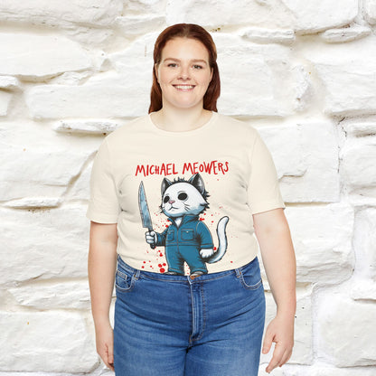 ''Michael Meowers'' Cat T-Shirt |  | Nunu&Miao Studio - Nunu&Miao Studio