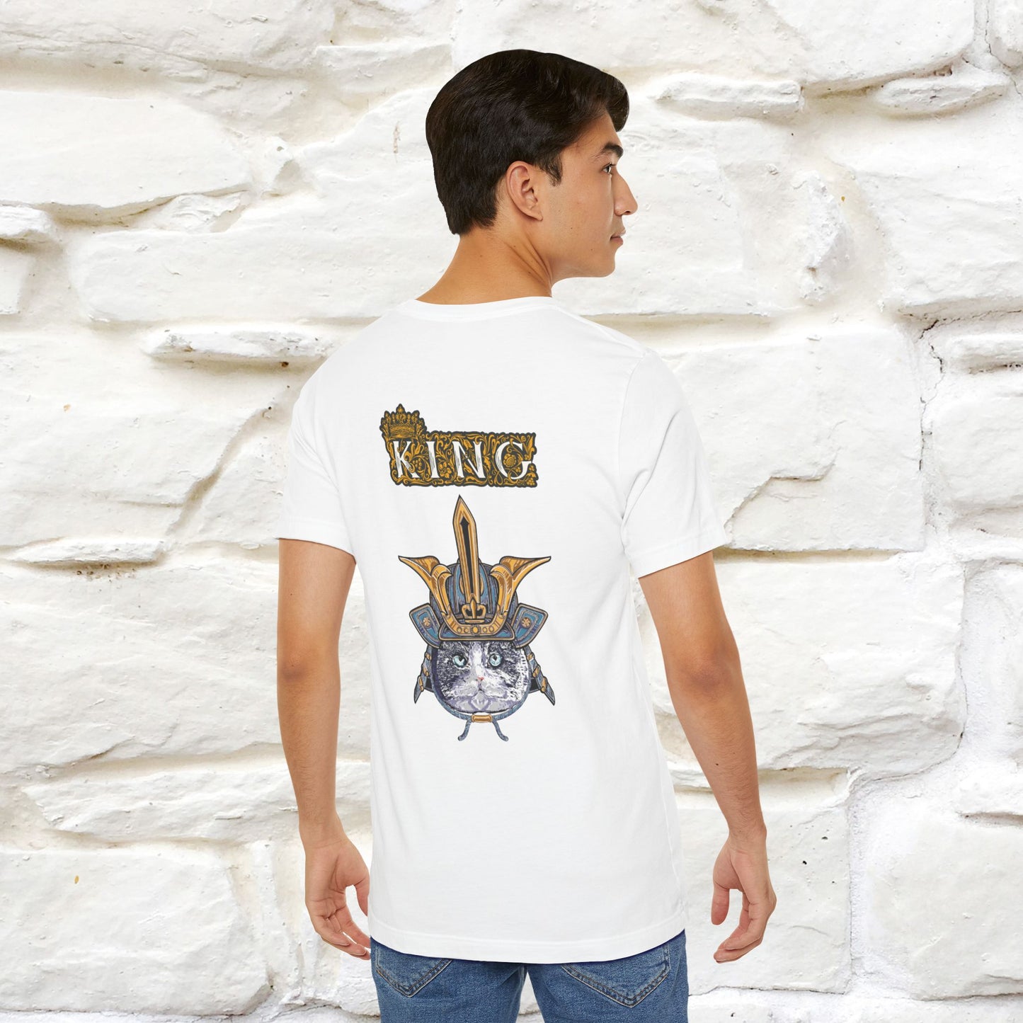 'King Cat: Majestic Cat'' | Front & Back Design | Nunu&Miao Studio - Nunu&Miao Studio