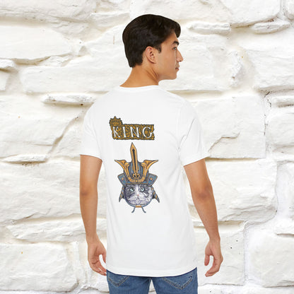 'King Cat: Majestic Cat'' | Front & Back Design | Nunu&Miao Studio - Nunu&Miao Studio