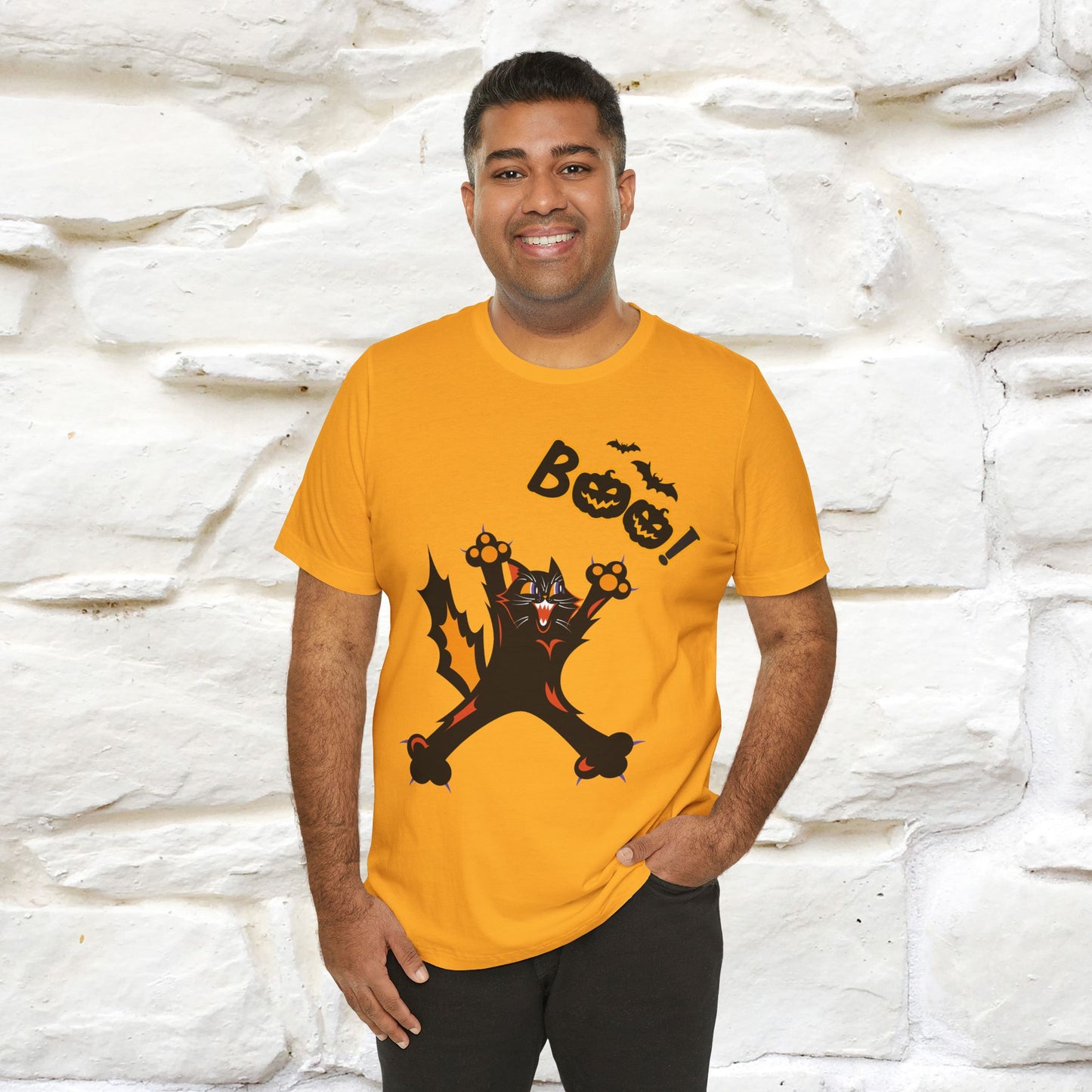 "Boo" Cat  T-shirt |Nunu&Miao Studio - Nunu&Miao Studio