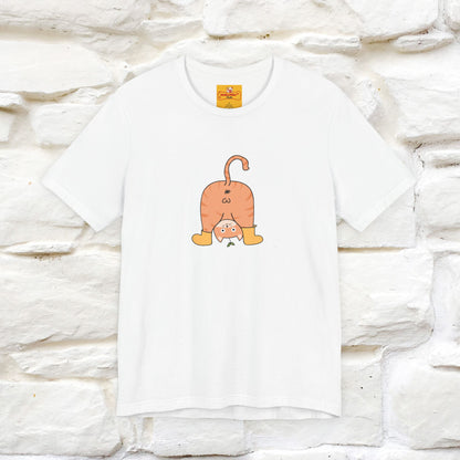 "Sometimes You Need to Look at Life from a Different Perspective" Cat T-Shirt | Front & Back Design | Nunu&Miao Studio - Nunu&Miao Studio