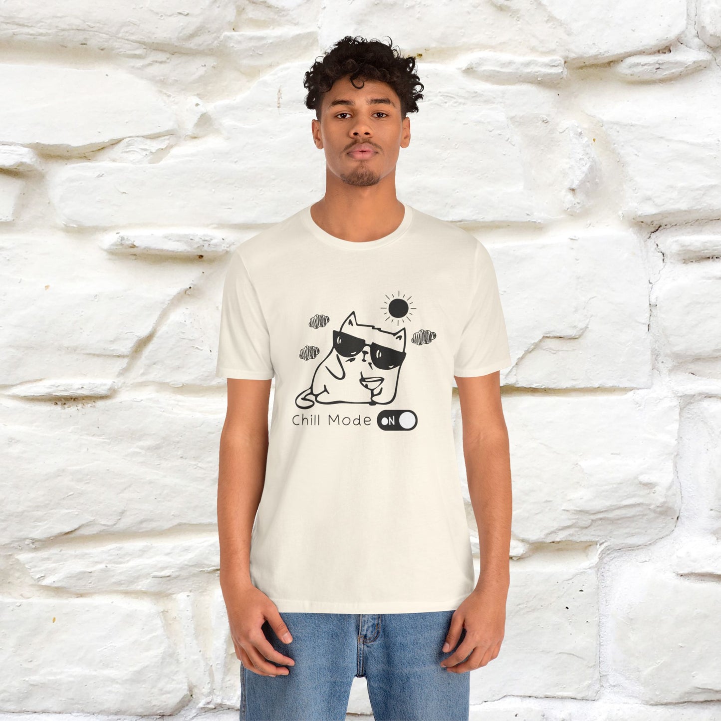 ''Chill Mode on'' Cat T-Shirt | Nunu&Miao Studio