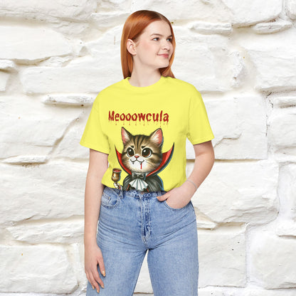 "Meooowcula" Cat T-shirt |Nunu&Miao Studio - Nunu&Miao Studio