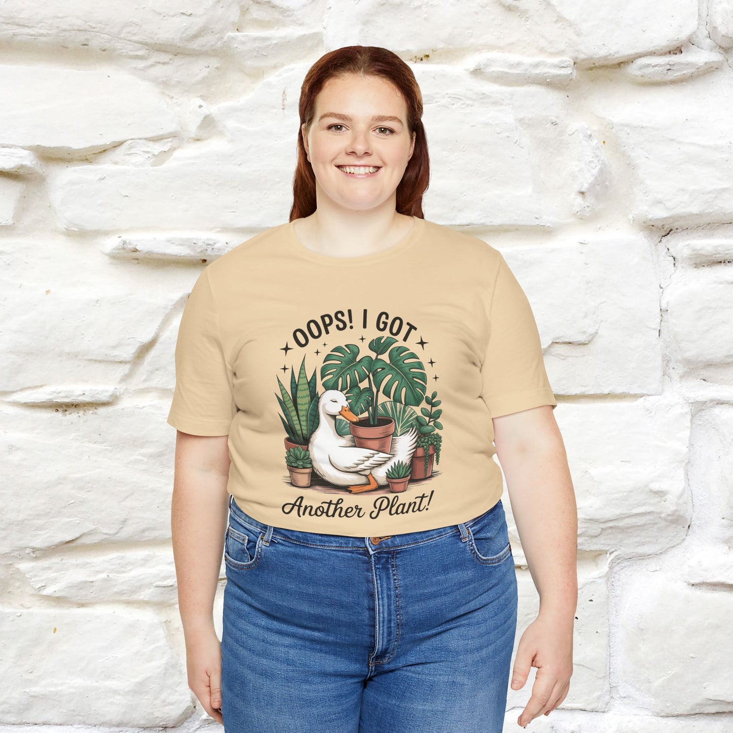 "Oops! I Got Another Plant" Plant T-shirt |Nunu&Miao Studio - Nunu&Miao Studio