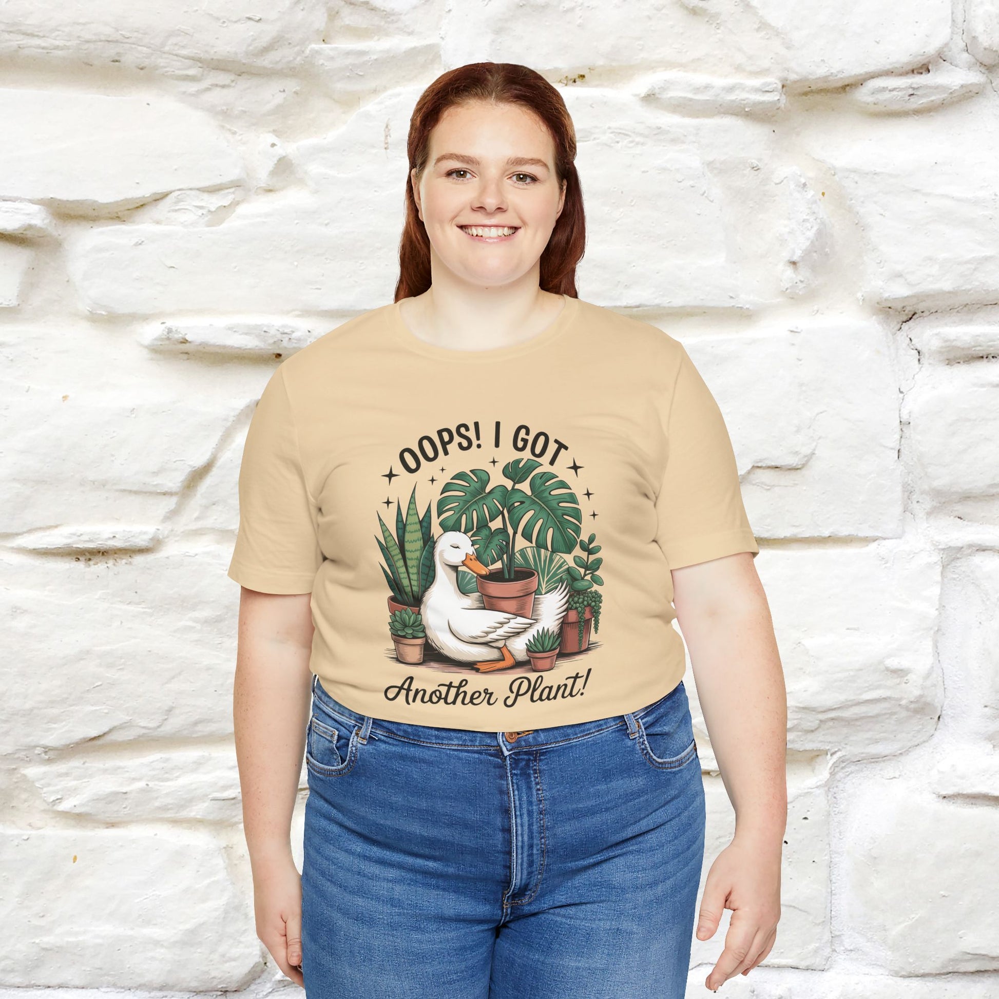 "Oops! I Got Another Plant" Plant T-shirt |Nunu&Miao Studio - Nunu&Miao Studio