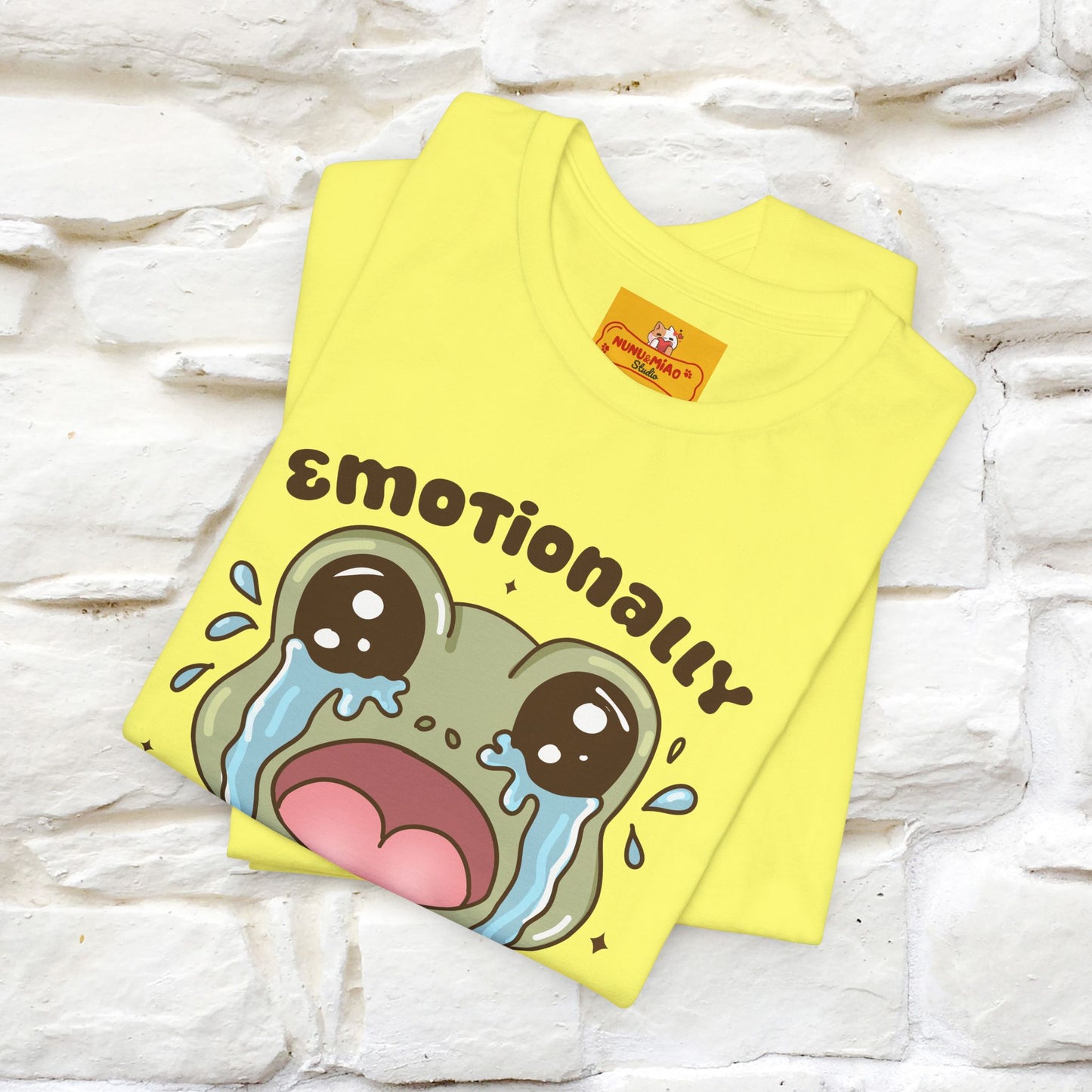 "Emotionally Fragile Handle With Care " Funny T-shirt |Nunu&Miao Studio - Nunu&Miao Studio