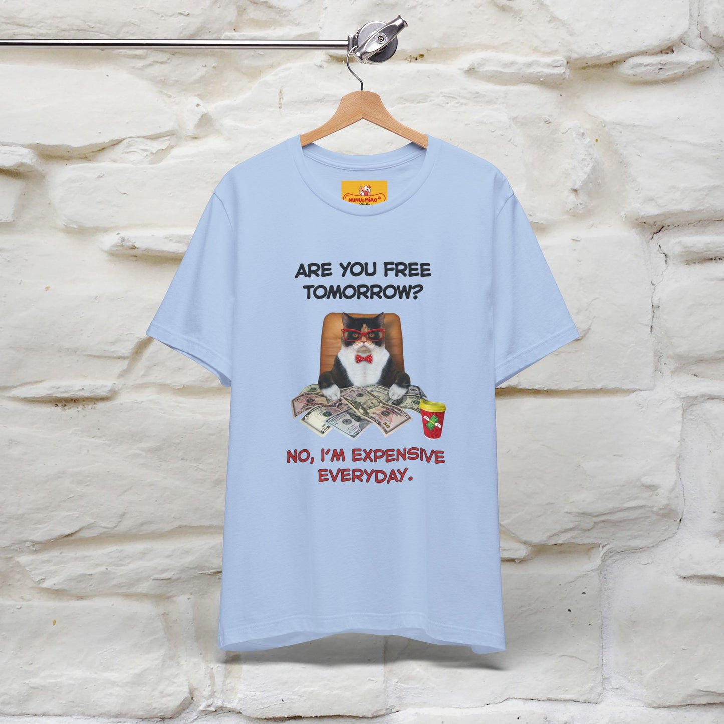 “Are You Fee Tomorrow?” | Cat T-Shirt | Nunu&Miao Studio
