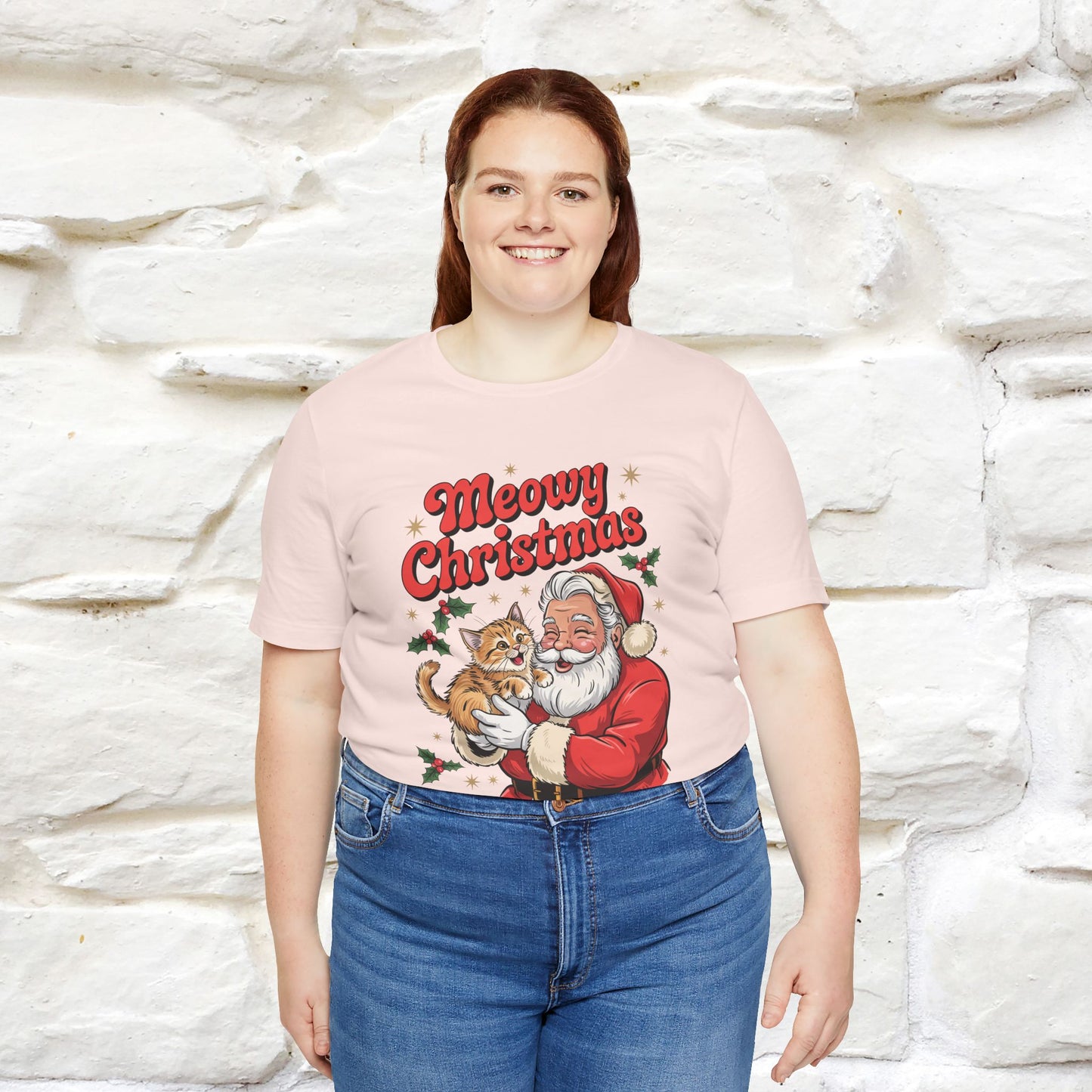 “Meowy Christmas” | Cat T-Shirt | Nunu&Miao Studio