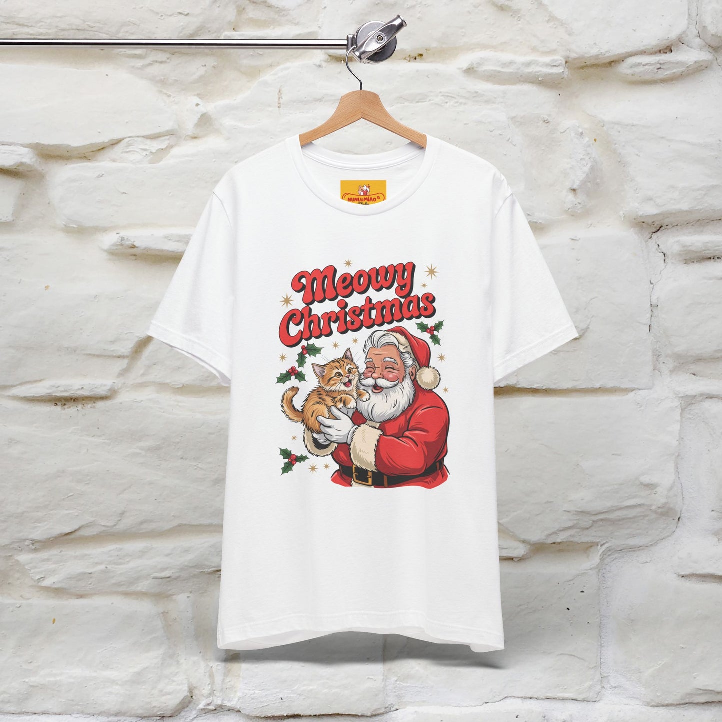 “Meowy Christmas” | Cat T-Shirt | Nunu&Miao Studio