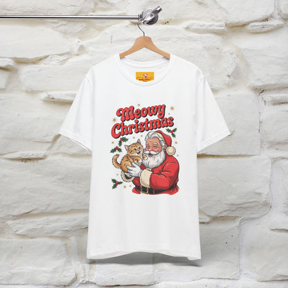 “Meowy Christmas” | Cat T-Shirt | Nunu&Miao Studio