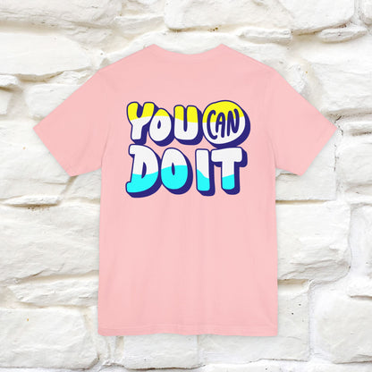 "You Can Do It'' | Front & Back Design | Nunu&Miao Studio - Nunu&Miao Studio