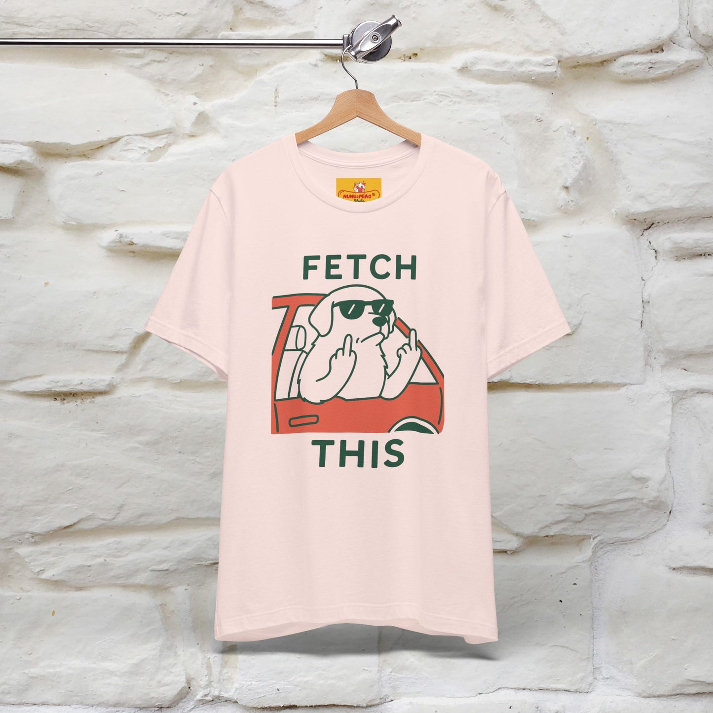 "Fetch This" Funny Dog T-shirt |Nunu&Miao Studio - Nunu&Miao Studio