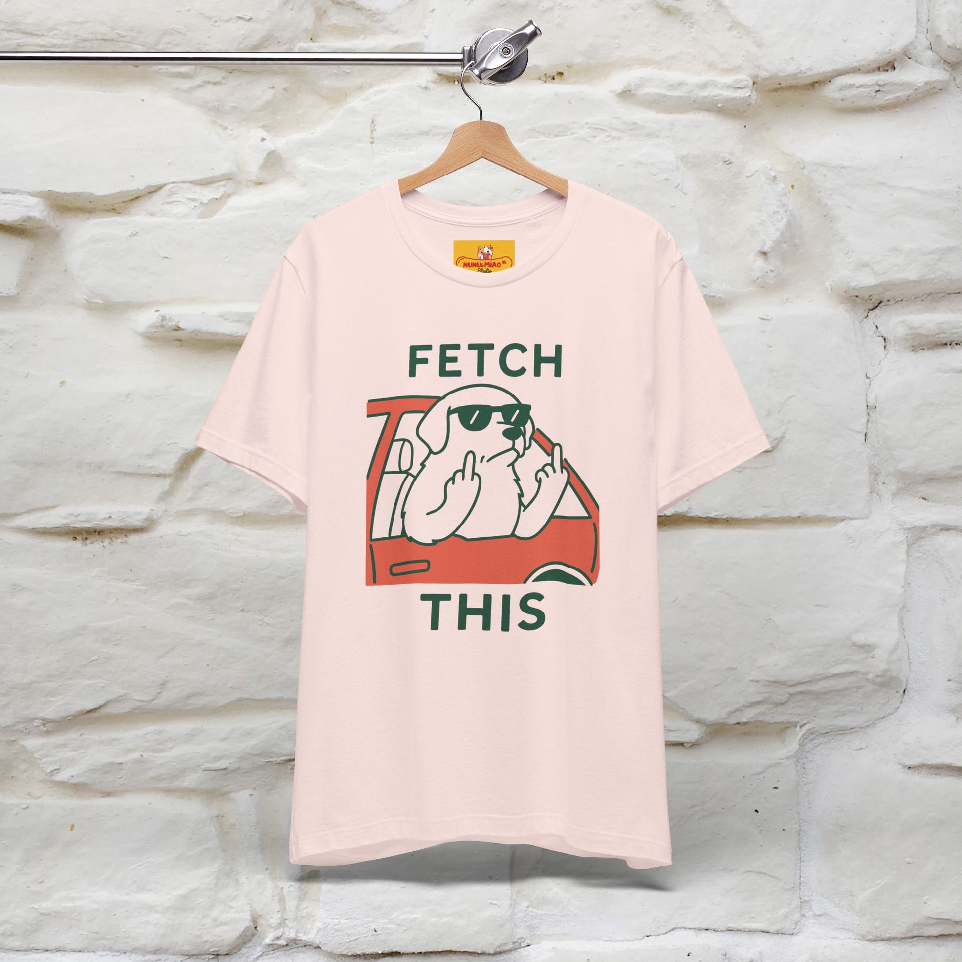 "Fetch This" Funny Dog T-shirt |Nunu&Miao Studio - Nunu&Miao Studio