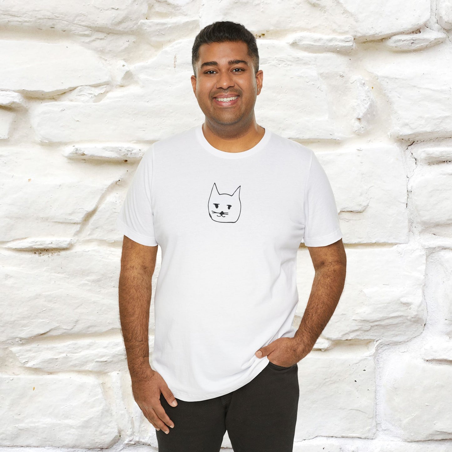 "Caos'' Cat T-Shirt Front and Back Design | Nunu&Miao Studio - Nunu&Miao Studio