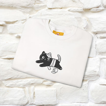 ''Welcome To The Bathroom...'' |Cat Sweatshirt | Nunu&Miao Studio