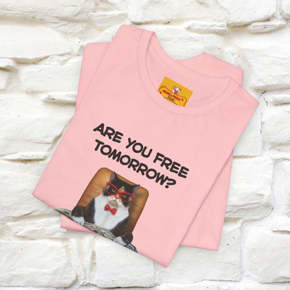 “Are You Fee Tomorrow?” | Cat T-Shirt | Nunu&Miao Studio