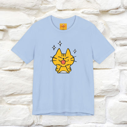 ""It's A Good Day" Cat T-Shirt| Front & Back Design | Nunu&Miao Studio - Nunu&Miao Studio