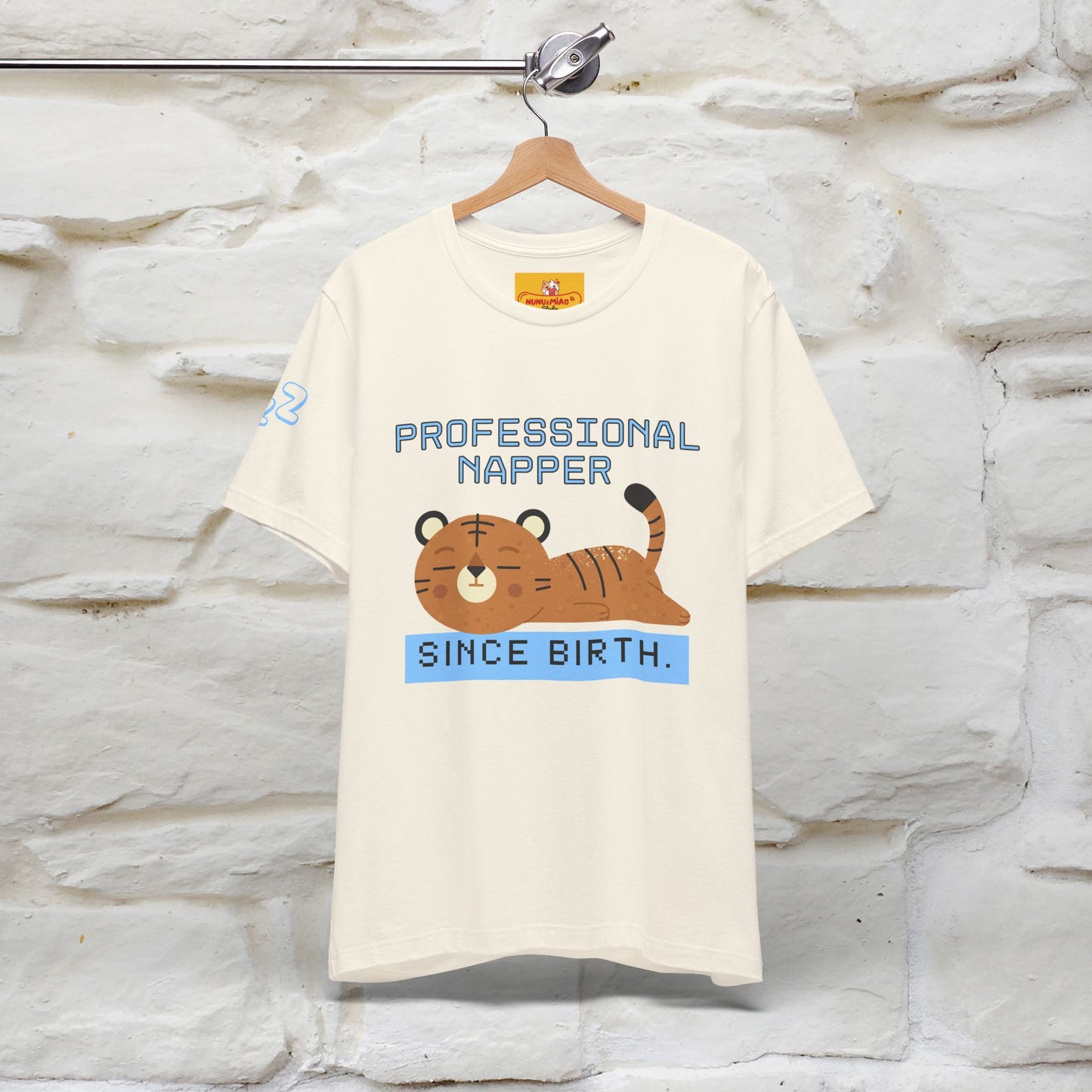''Professional napper since birth.''| CatT-Shirt | Nunu&Miao Studio - Nunu&Miao Studio