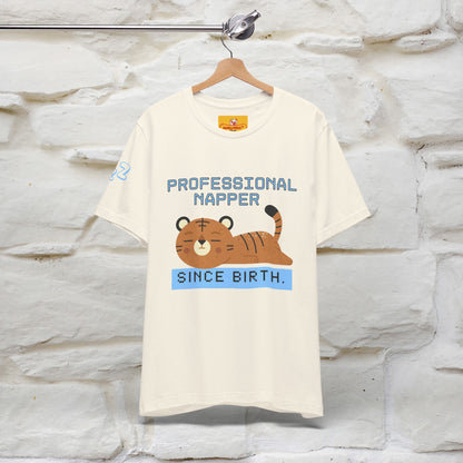 ''Professional napper since birth.''| CatT-Shirt | Nunu&Miao Studio - Nunu&Miao Studio