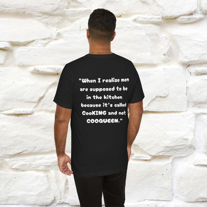 ’“When I realize men are ...." Funny Cat T-Shirt | Nunu&Miao Studio