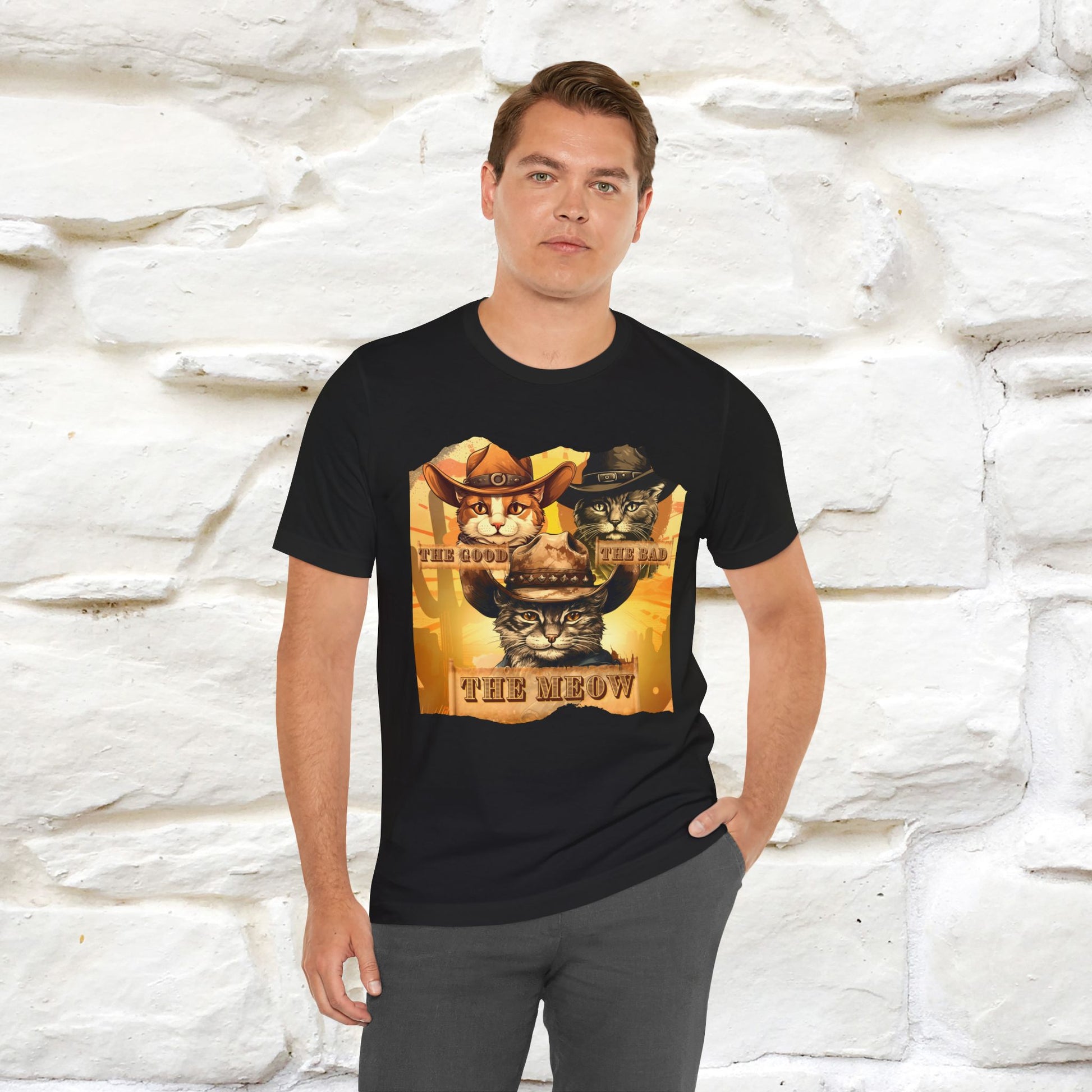 ''The Good, the Bad, and the Meow''| CatT-Shirt | Nunu&Miao Studio - Nunu&Miao Studio