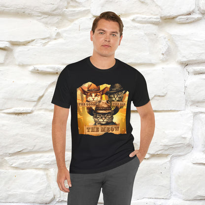 ''The Good, the Bad, and the Meow''| CatT-Shirt | Nunu&Miao Studio - Nunu&Miao Studio