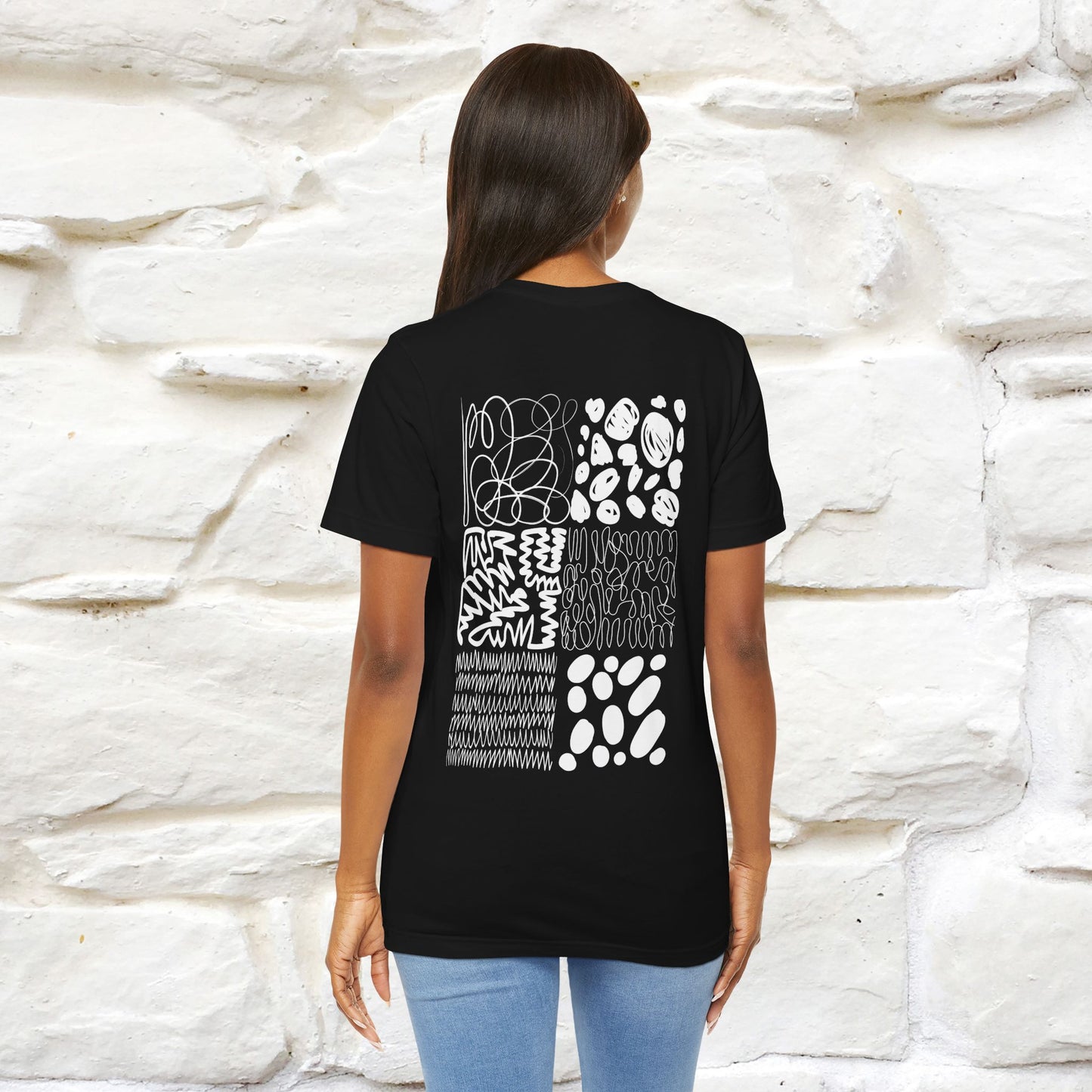 "Caos'' Cat T-Shirt Front and Back Design | Nunu&Miao Studio - Nunu&Miao Studio
