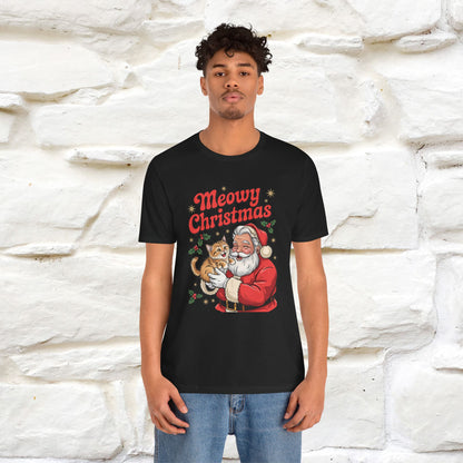 “Meowy Christmas” | Cat T-Shirt | Nunu&Miao Studio