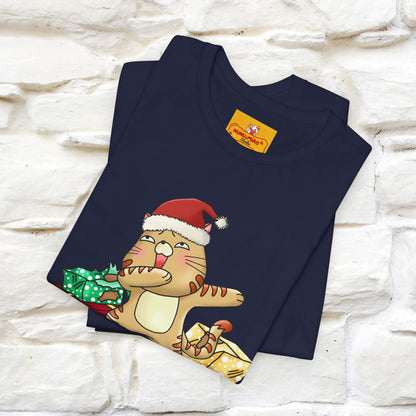 "Santa Claws" |Funny Cat T-Shirt | Nunu&Miao Studio