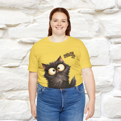 ''What ?'' | Cat T-Shirt  | Nunu&Miao Studio - Nunu&Miao Studio