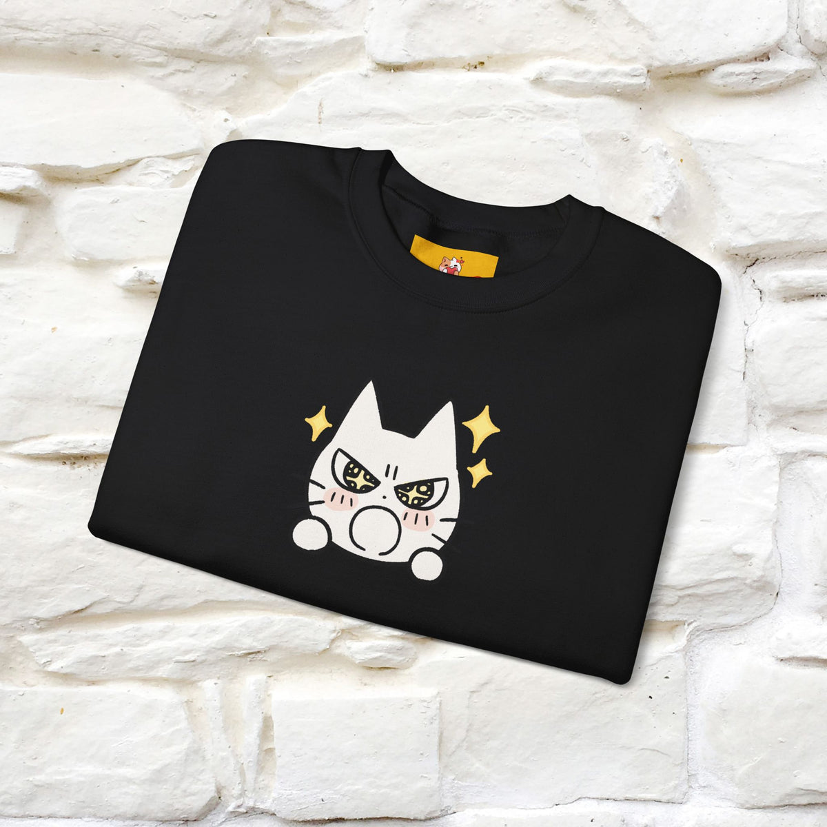 ''Don't Let Yourself Down.'' | Cute Cat Sweatshirt | Nunu&Miao Studio