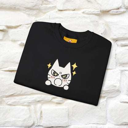 ''Don't Let Yourself Down.'' | Cute Cat Sweatshirt | Nunu&Miao Studio