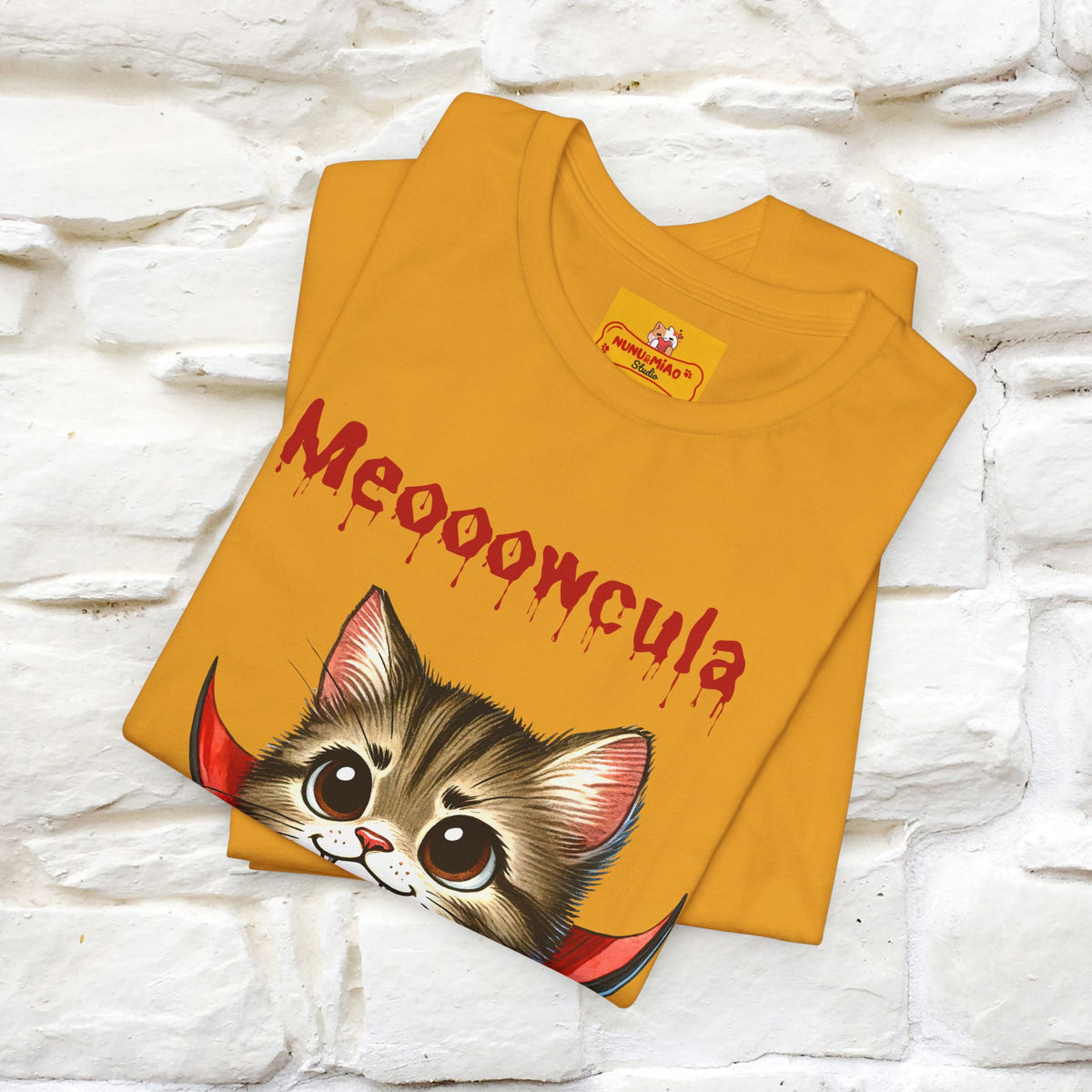 "Meooowcula" Cat T-shirt |Nunu&Miao Studio