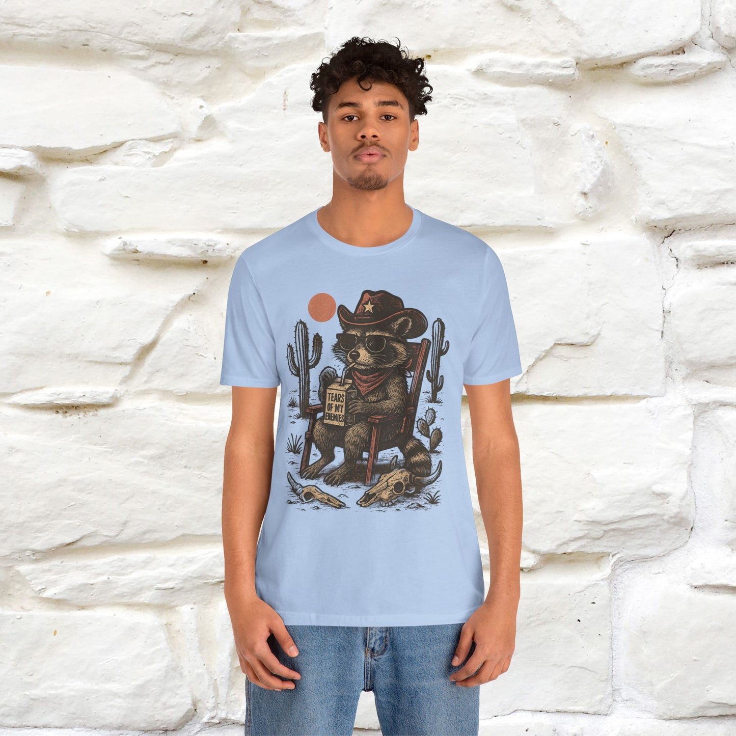 "Tears Of My Enemies" Cat T-shirt |Nunu&Miao Studio - Nunu&Miao Studio