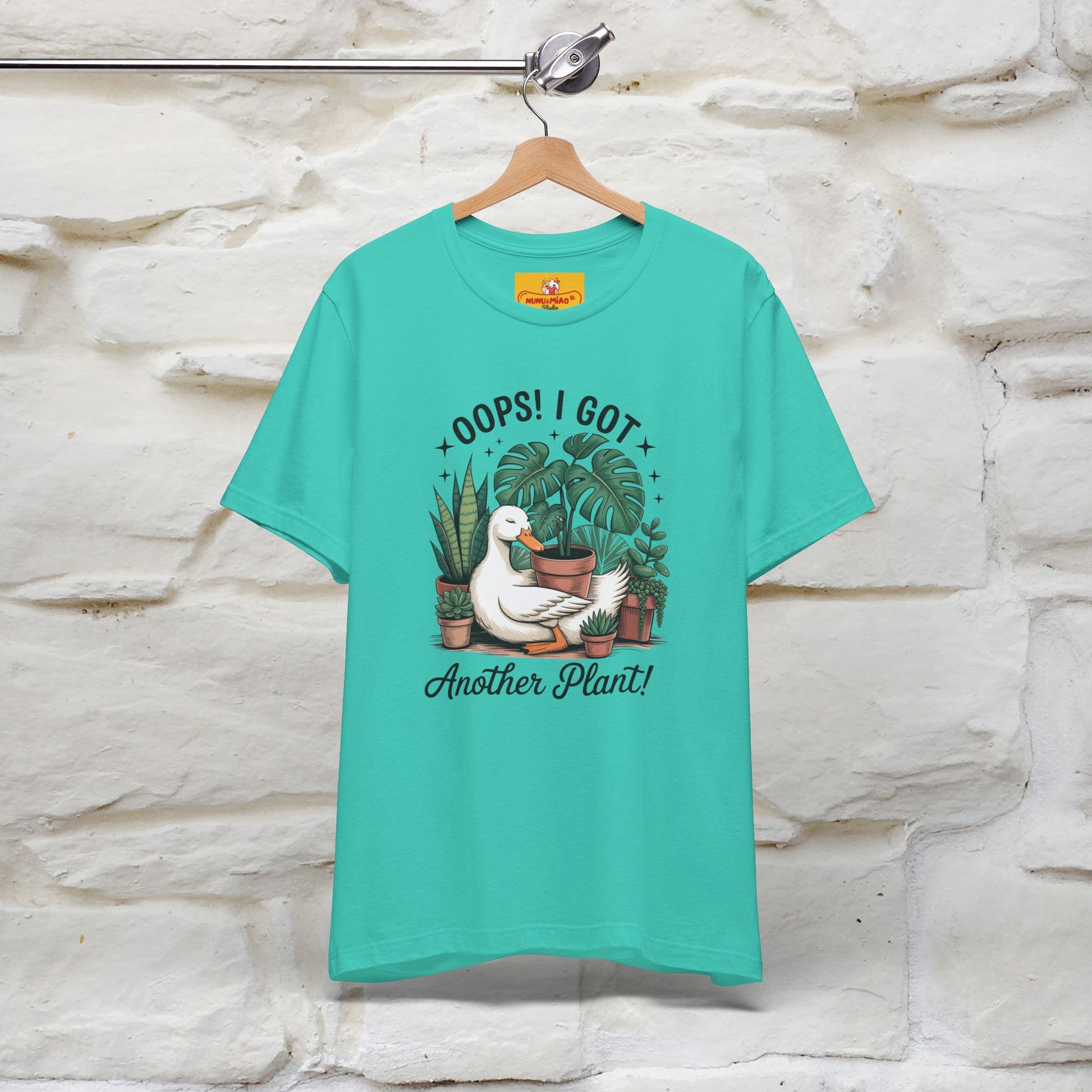 "Oops! I Got Another Plant" Plant T-shirt |Nunu&Miao Studio - Nunu&Miao Studio