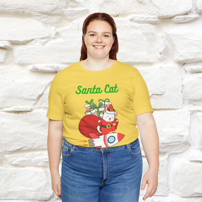 "Funny Santa Cat..." | Cat T-Shirt | Nunu&Miao Studio